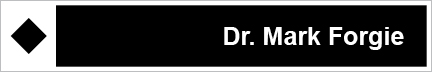 Sign Sponsors Dr Mark Forgie 1BD